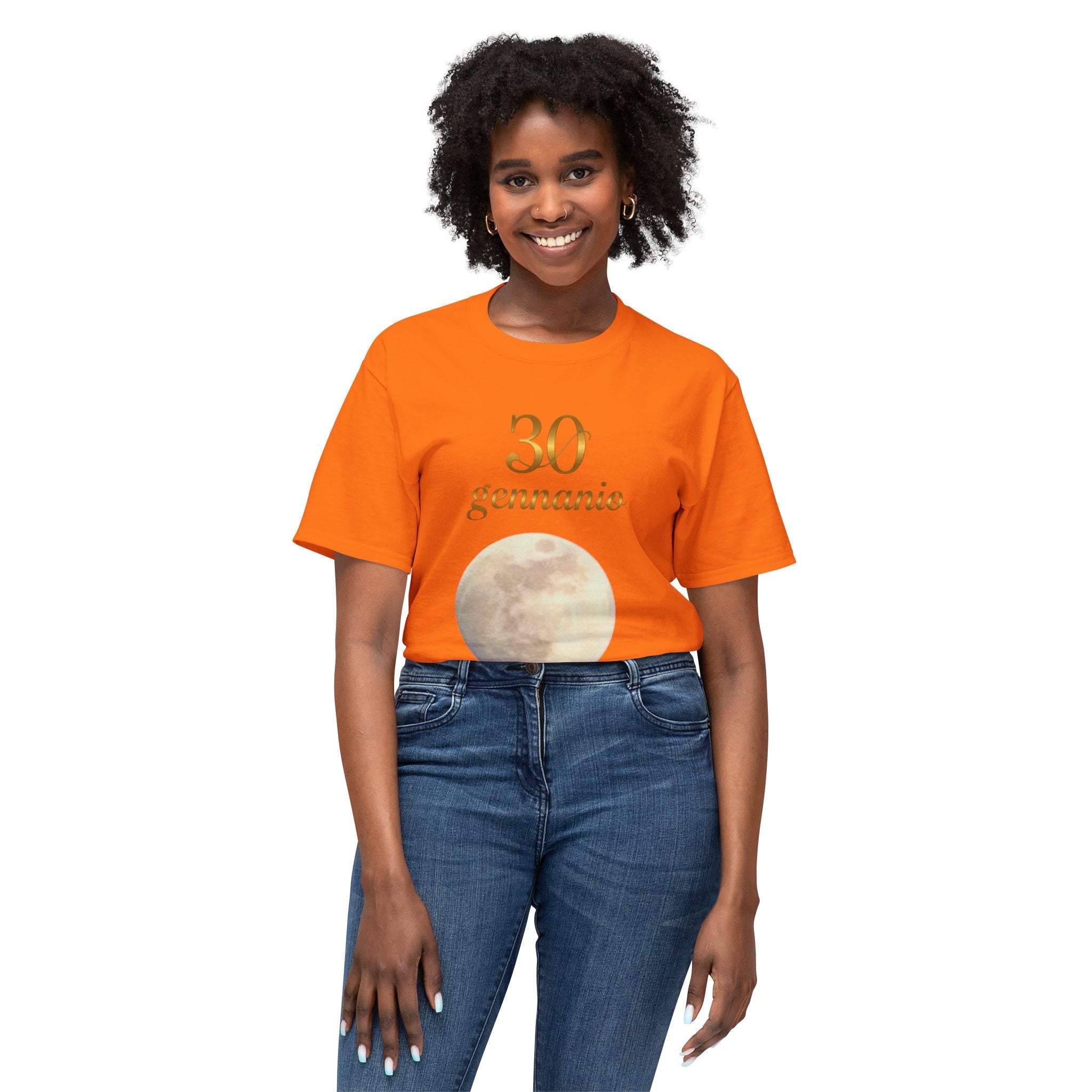 Moon Graphic Cotton Tee
