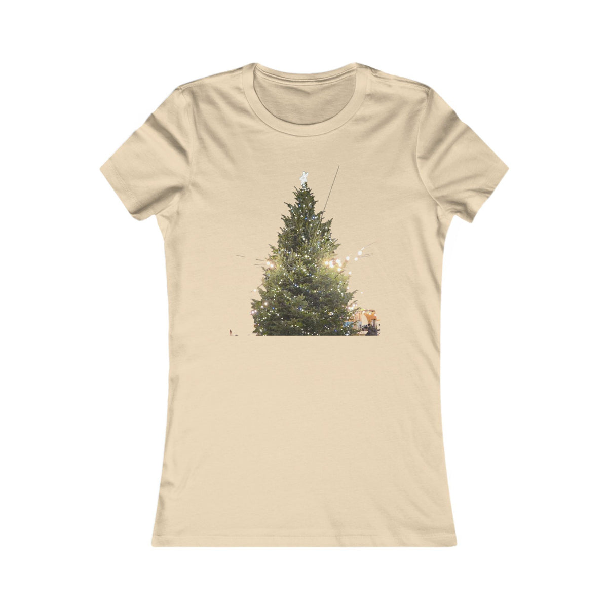 Christmas Tree Lights Women's Tee
