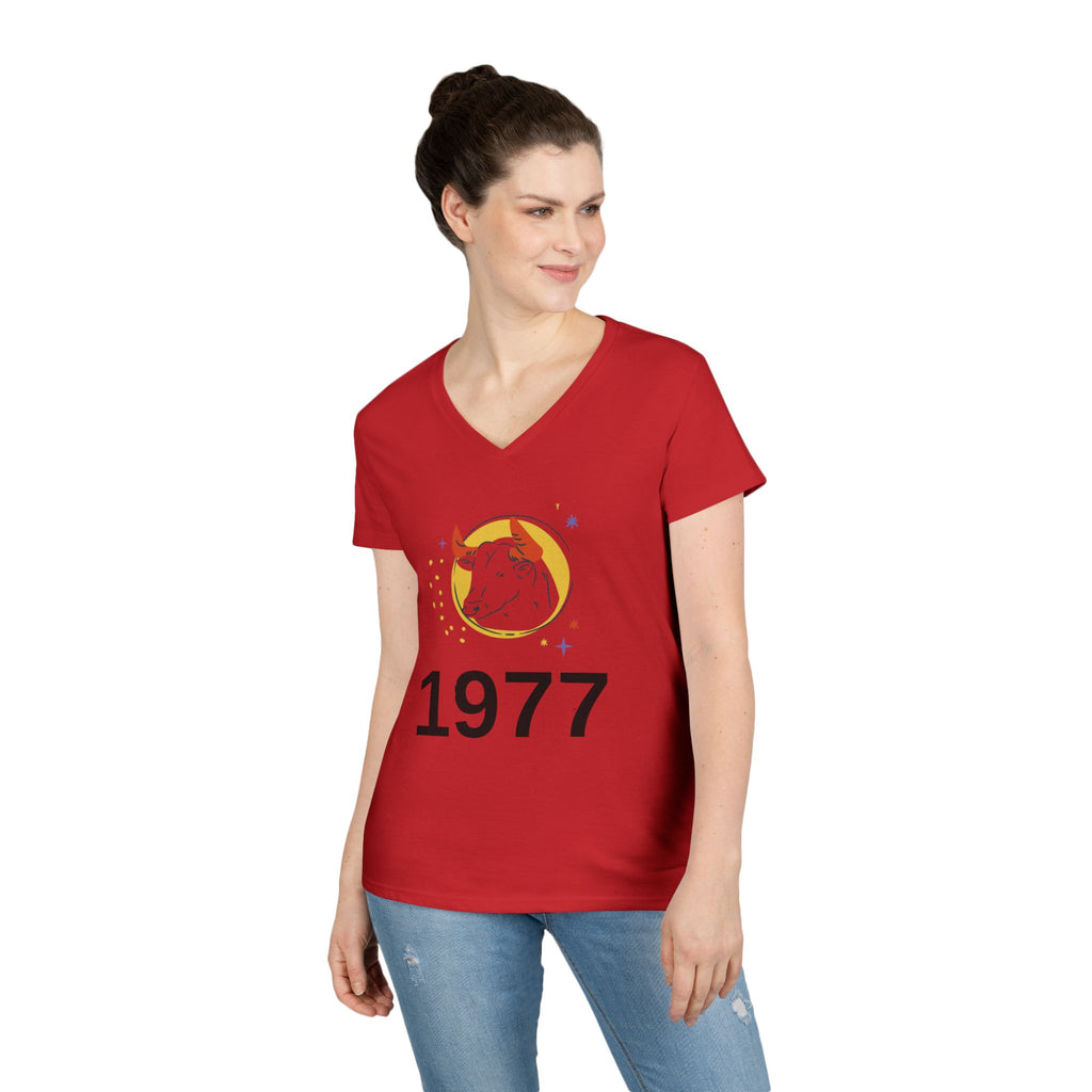1977 Taurus Cotton V-Neck