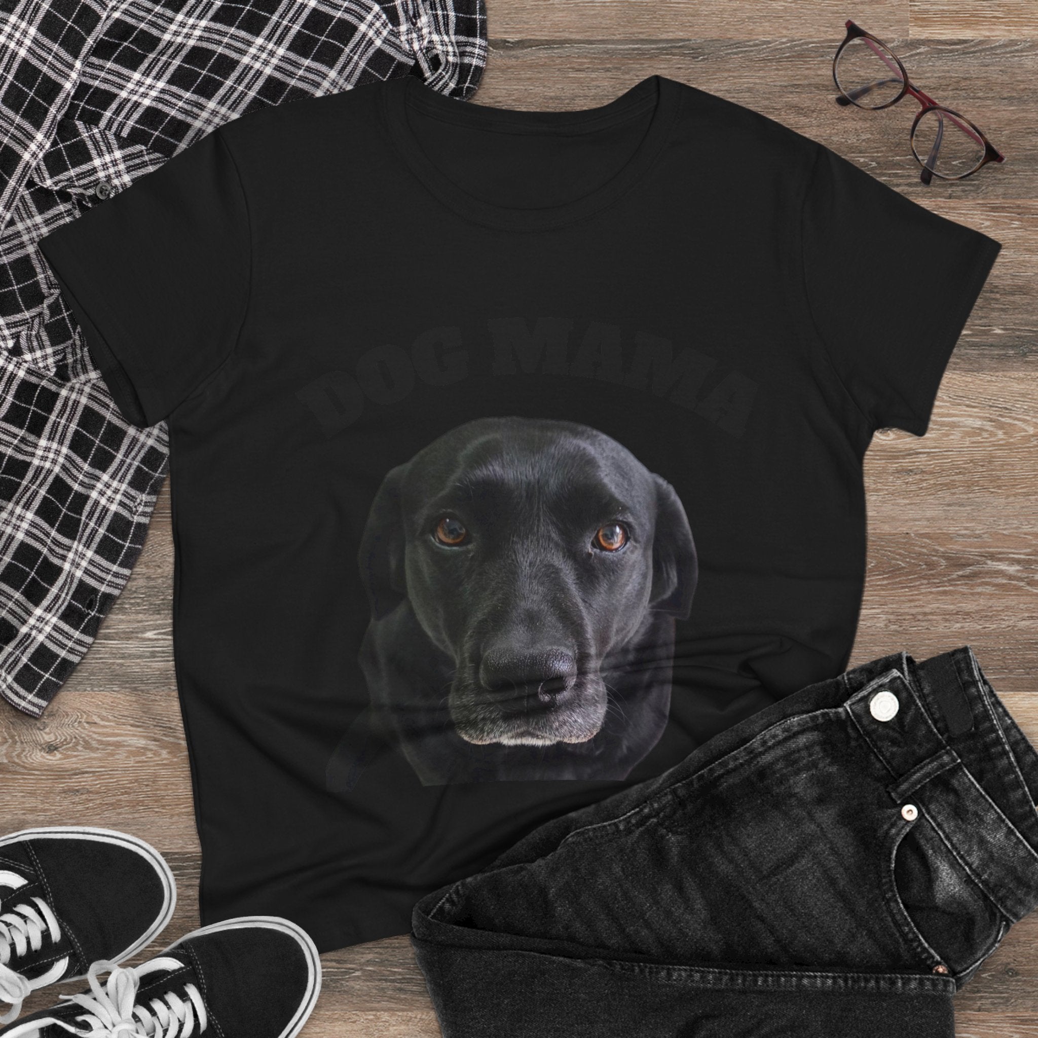 Dog Mama Cotton Graphic Tee