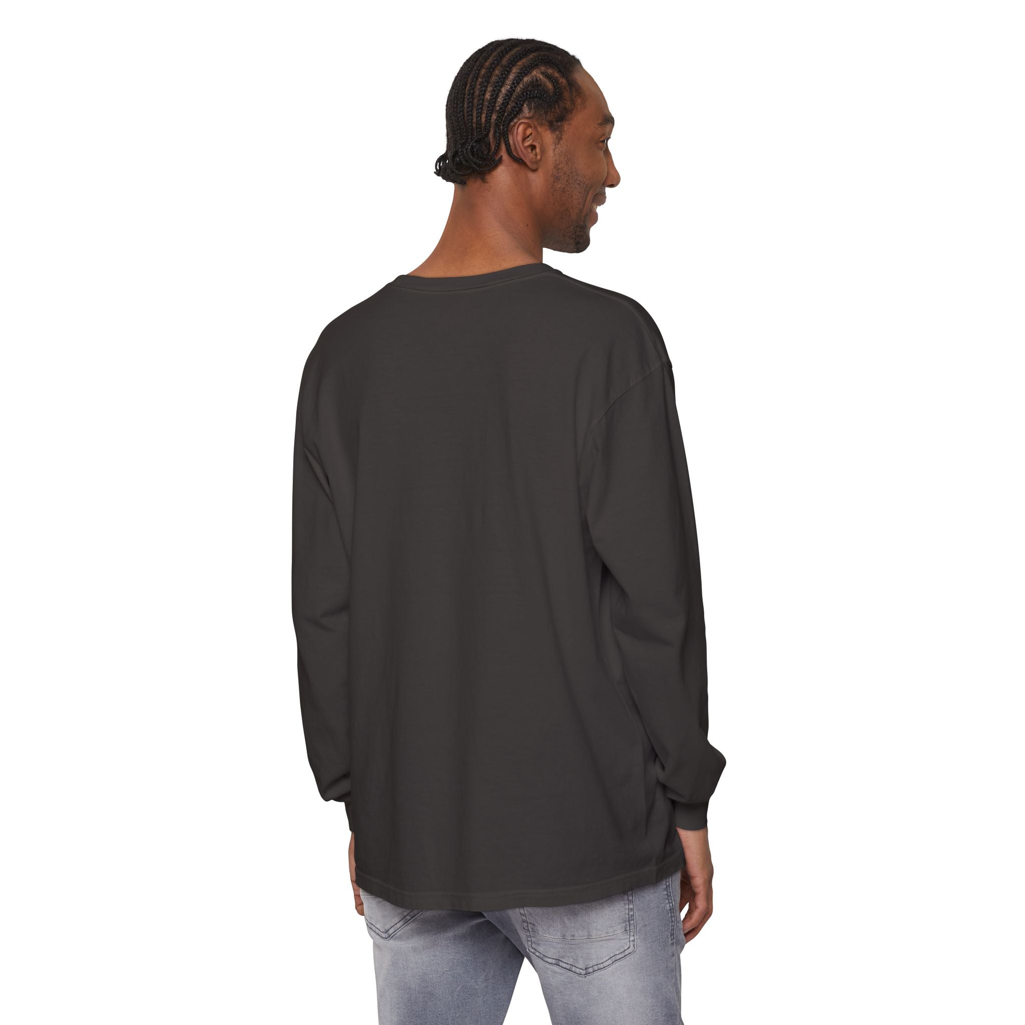 Garment-Dyed Cotton Long Sleeve