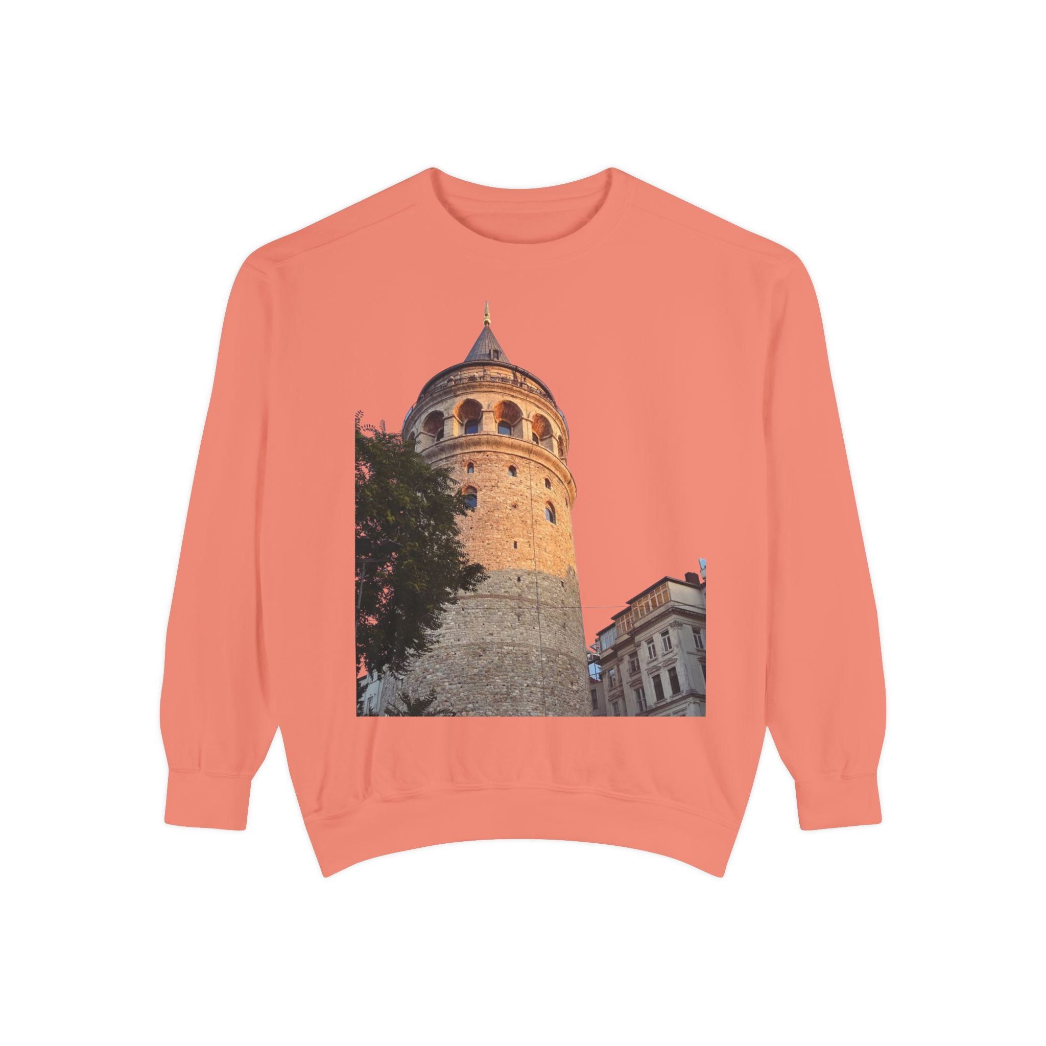 Garment-Dyed Cotton Sweatshirt