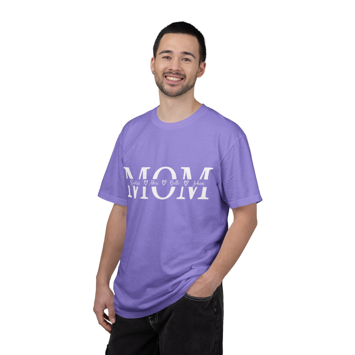 Classic White Garment-Dyed T-Shirt