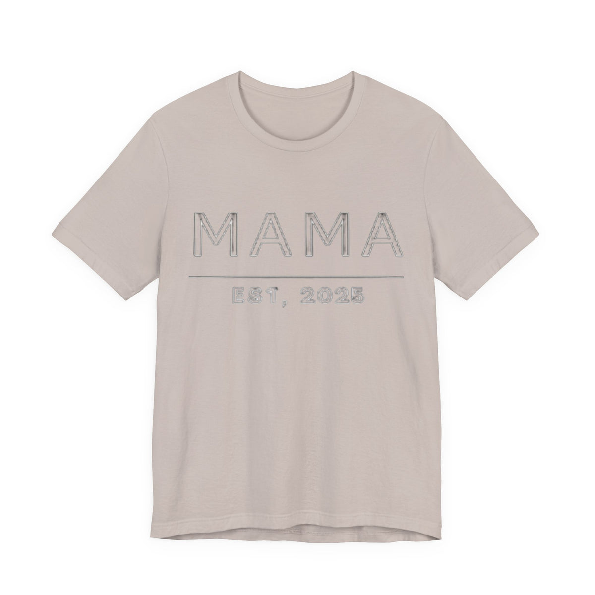 Mama Est. 2025 T‑Shirt — New Mom Graphic Tee