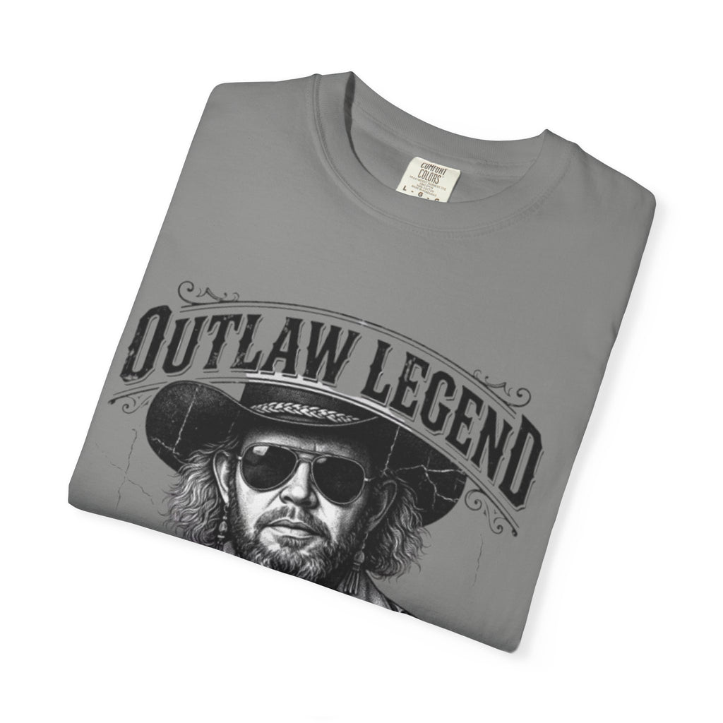 Outlaw Legend Tribute T-Shirt — David Allan Coe Memorial Graphic Tee