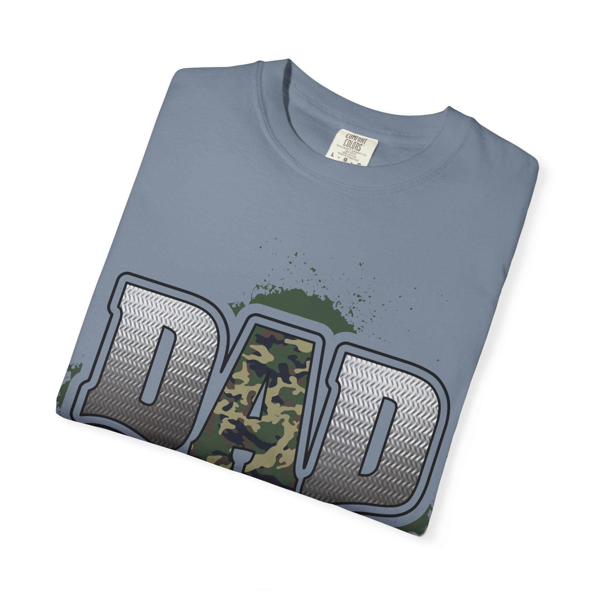 Dad I Love You Camo Graphic T-Shirt