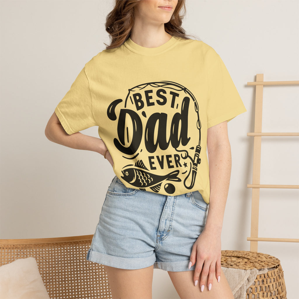Best Dad Ever Fishing T-Shirt — Father’s Day Gift Tee