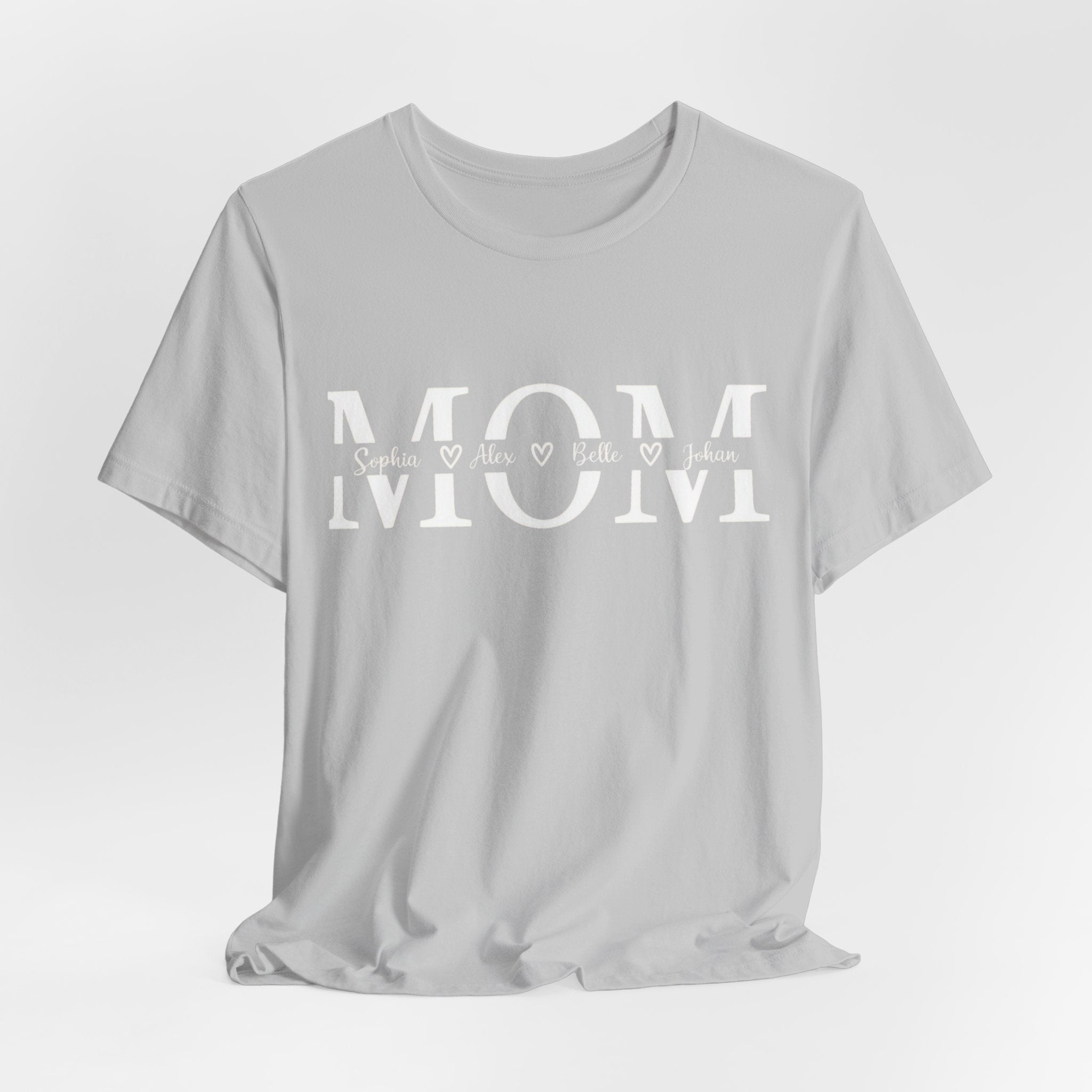 Soft Cotton Mom Heart Tee