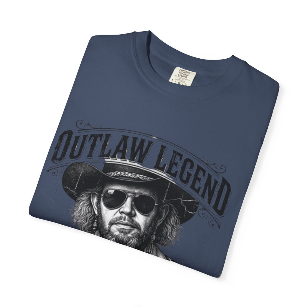 Outlaw Legend Tribute T-Shirt — David Allan Coe Memorial Graphic Tee