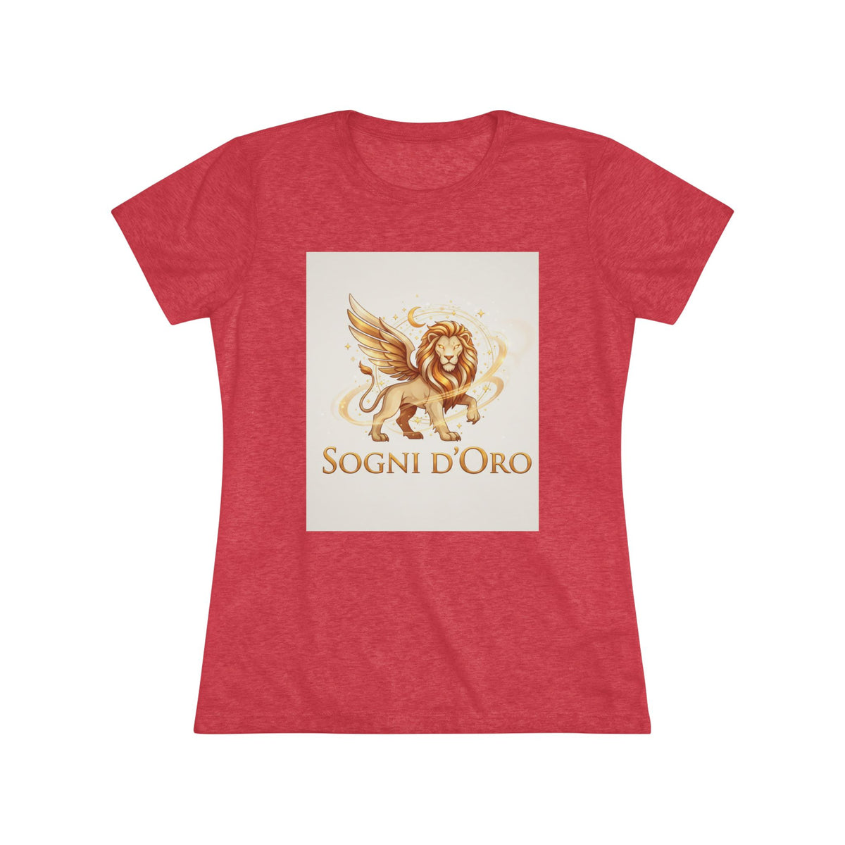 Sogni d'Oro Golden Winged Lion Women's Tee