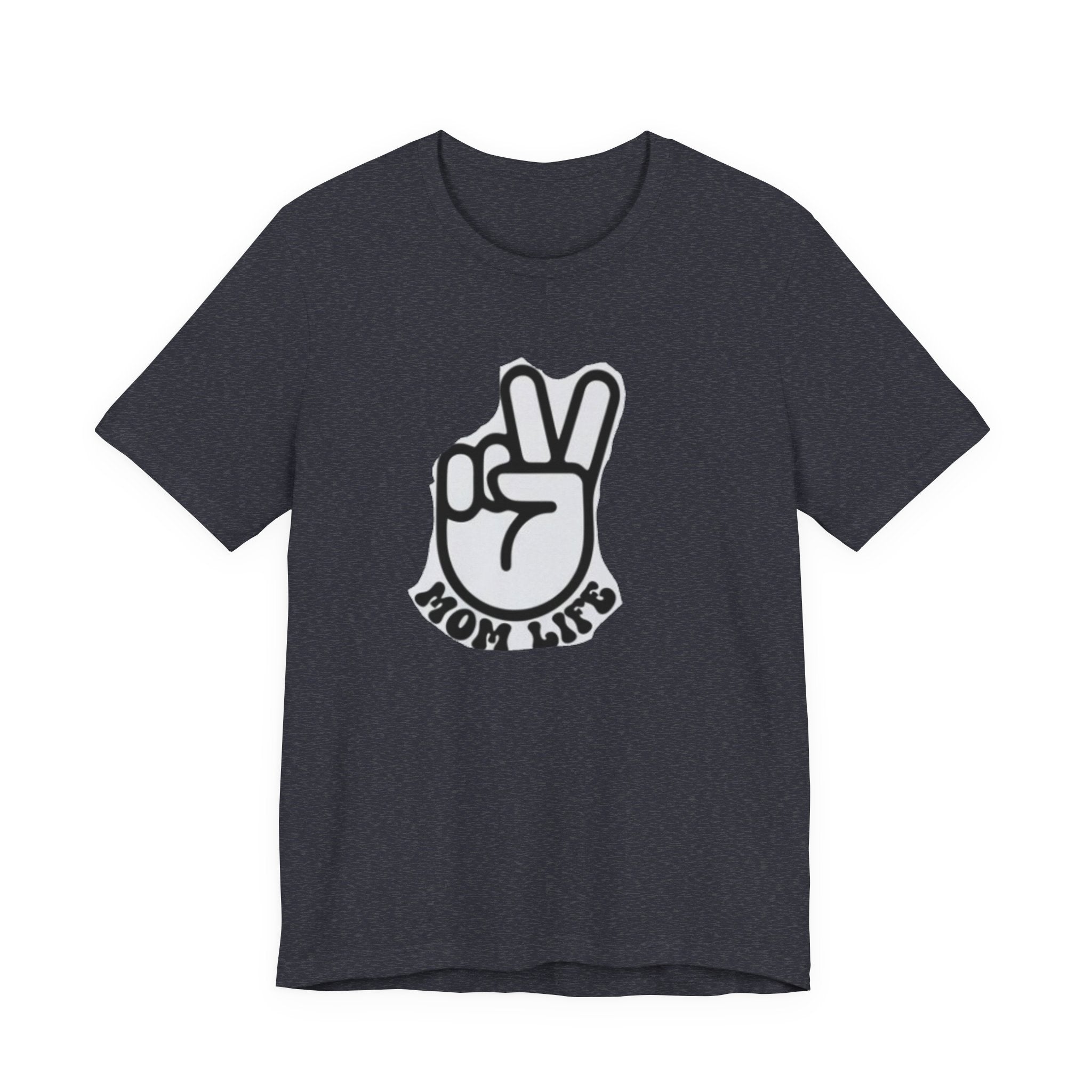 Mom Life Peace Sign T-Shirt