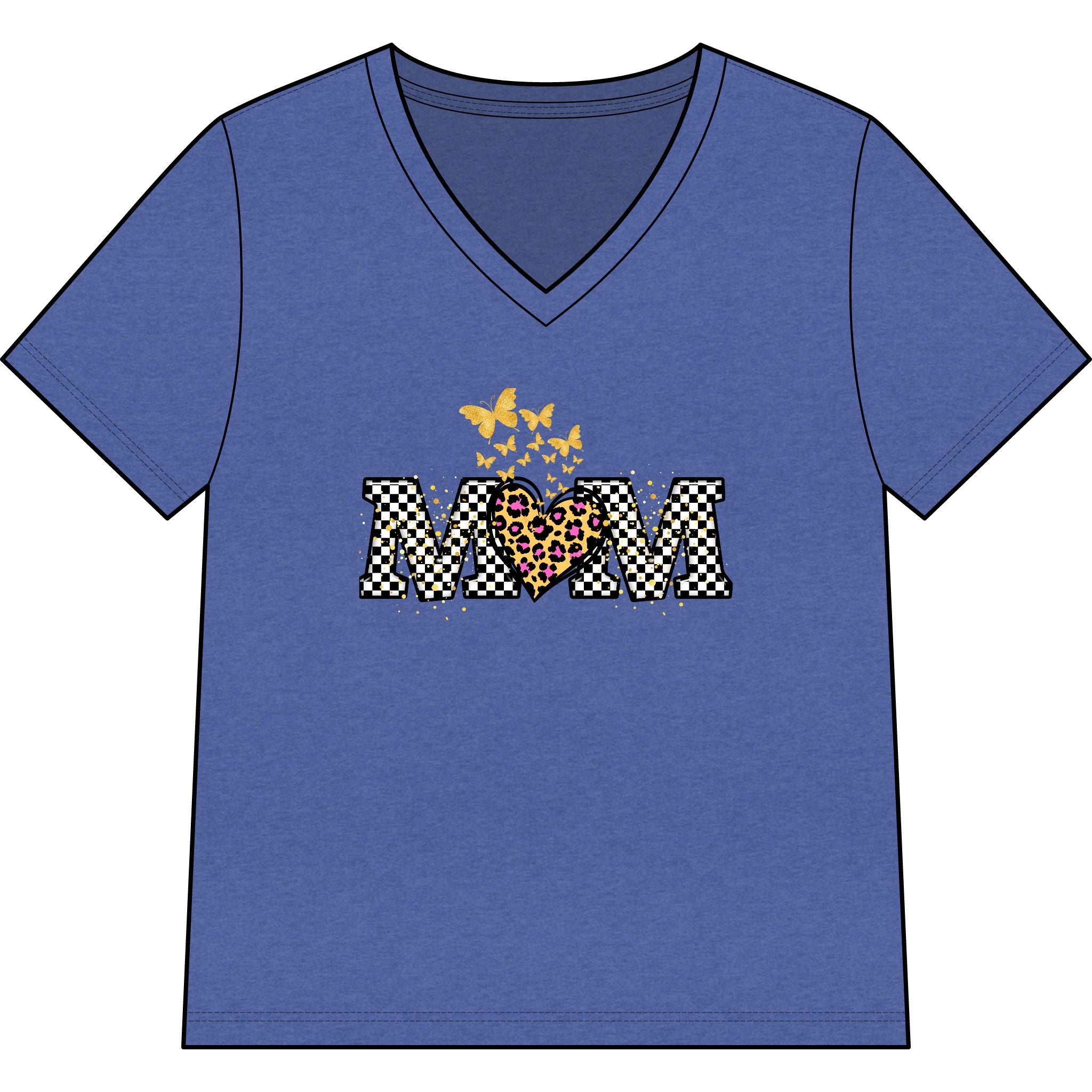 Relaxed Mom V-Neck Tee
