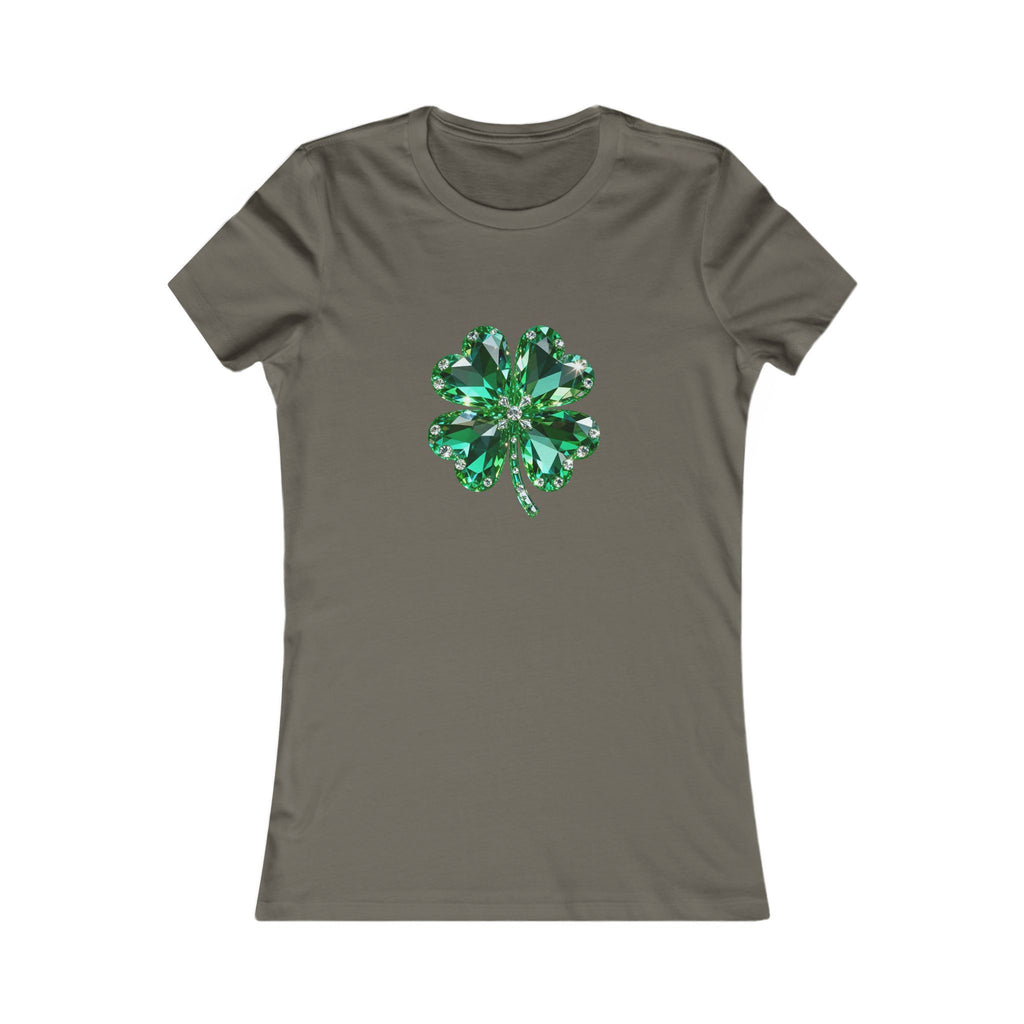 Women's T‑Shirt — Green Shamrock Clover Graphic St. Patrick's Day Tee