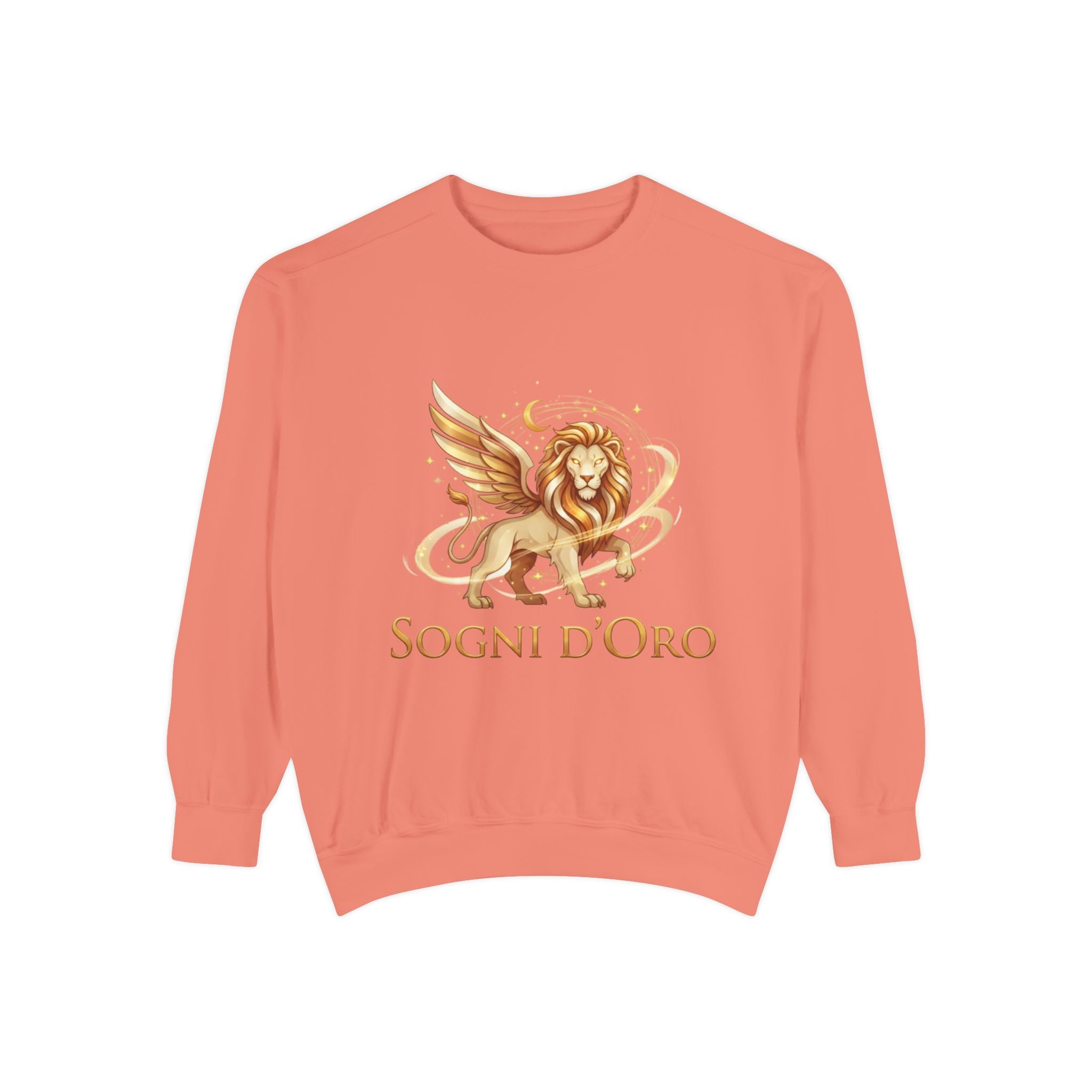 Sogni d'Oro Crewneck Sweatshirt - Garment Dyed Premium Cotton | SOGNI D'ORO
