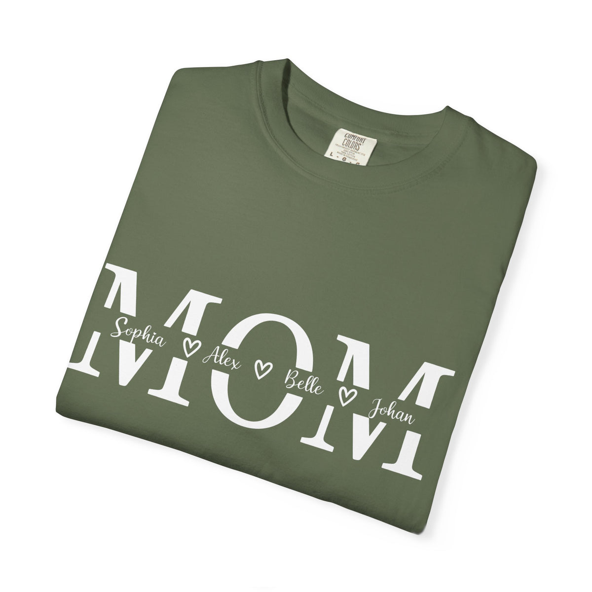 Classic White Garment-Dyed T-Shirt