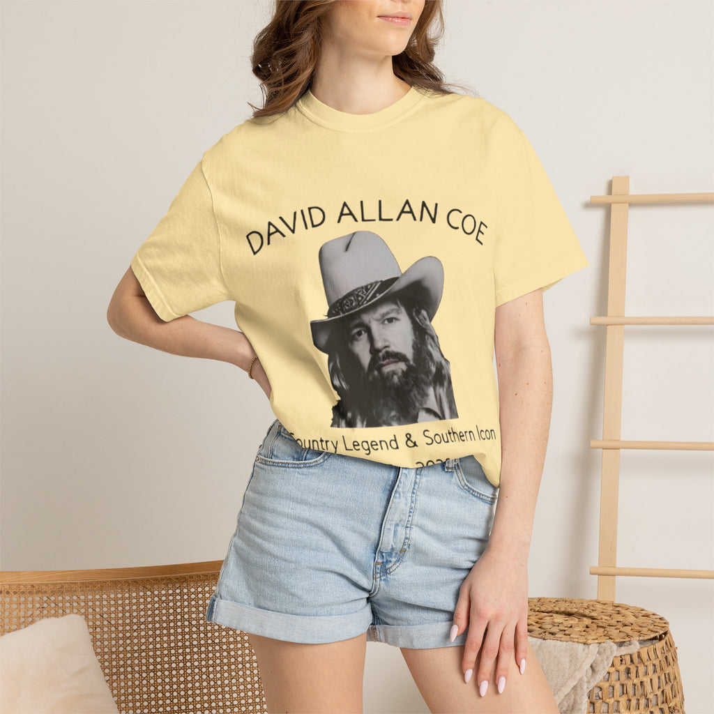 David Allan Coe Tribute T-Shirt – Country Legend Memorial