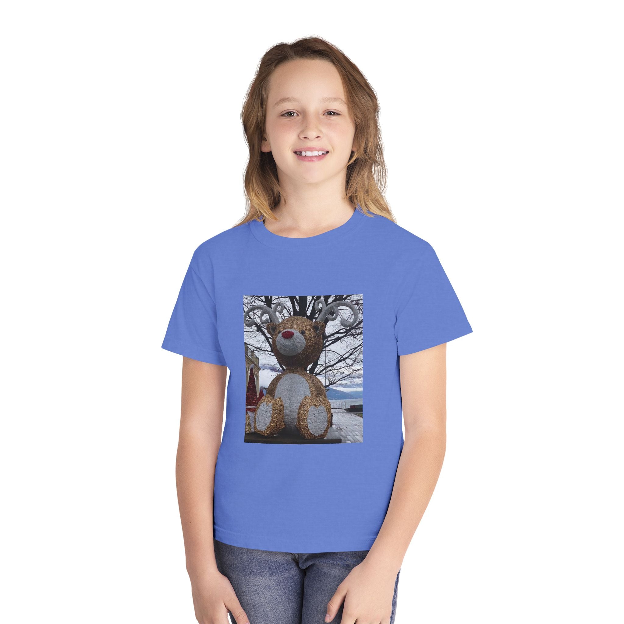 Kids Reindeer Cotton Tee