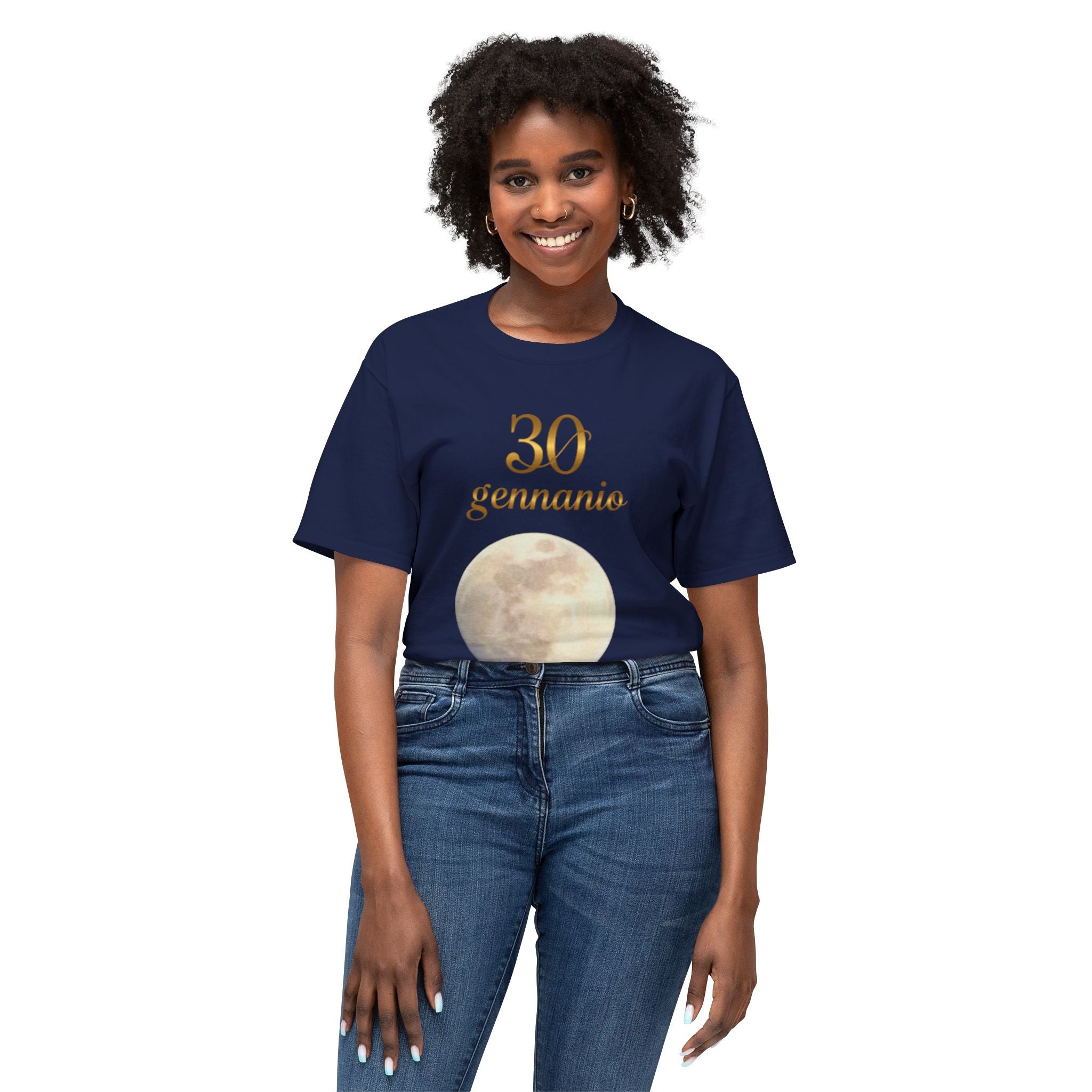 Moon Graphic Cotton Tee