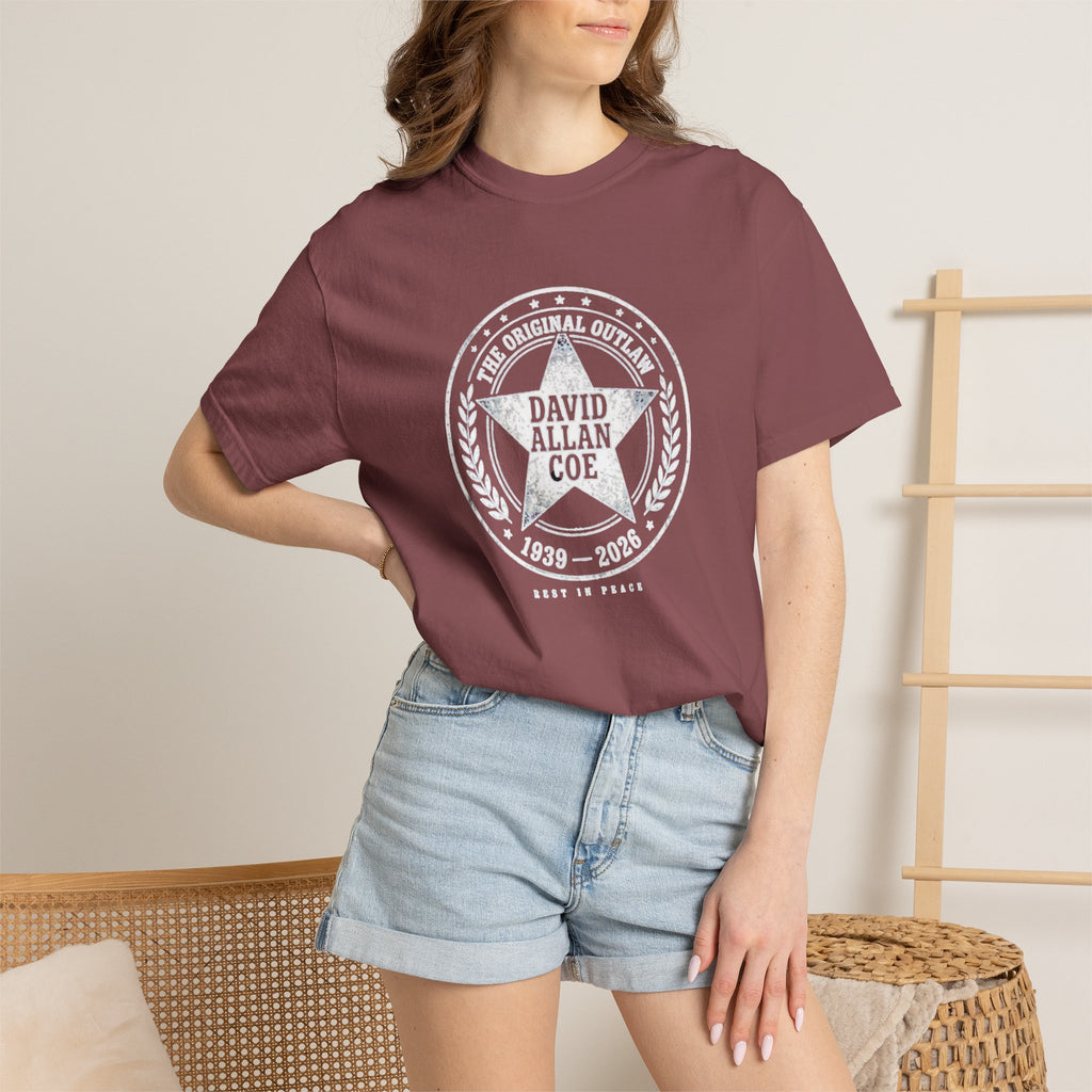 Distressed Star Seal T-Shirt — Vintage Americana Graphic Tee