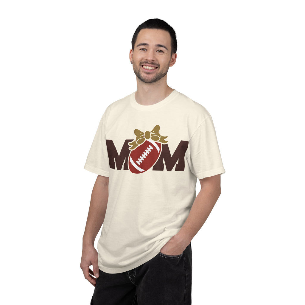 Garment-Dyed Football Mom Tee