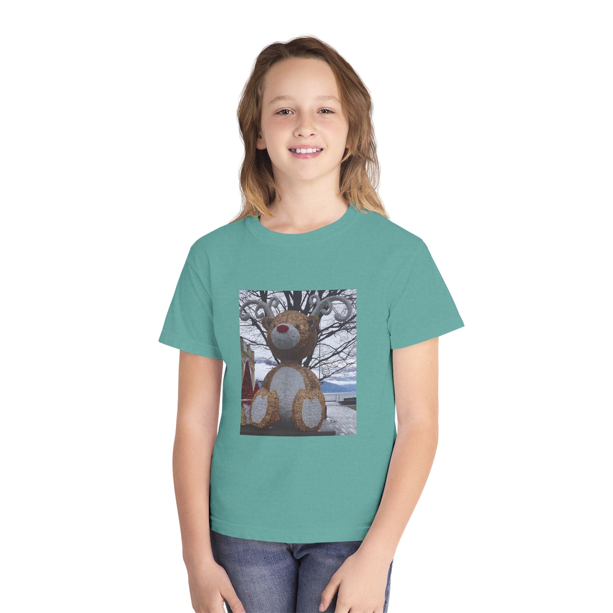 Kids Reindeer Cotton Tee