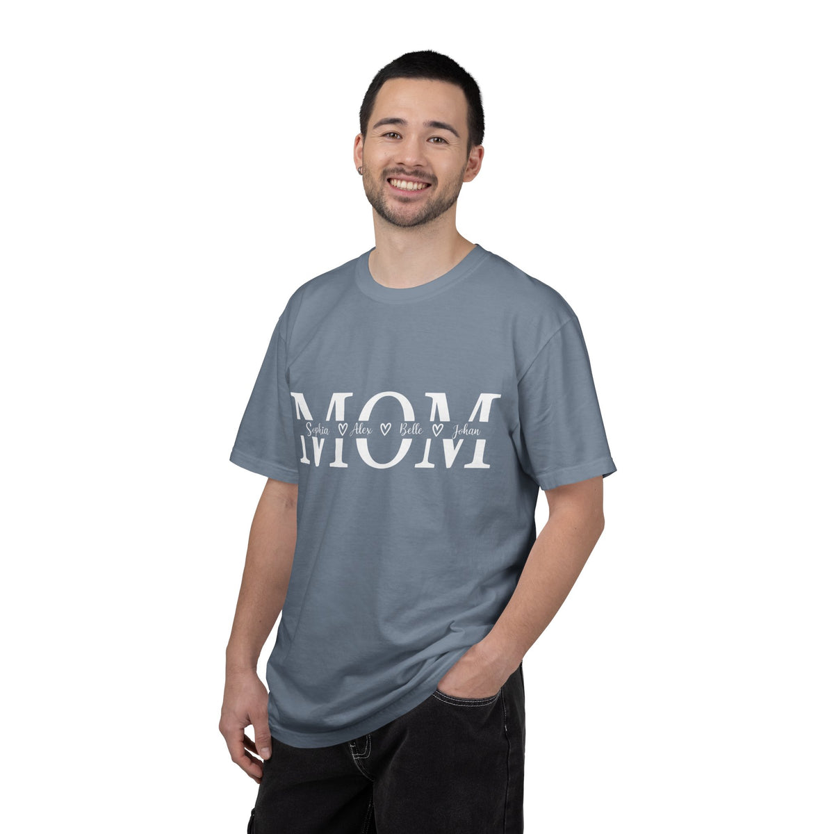 Classic White Garment-Dyed T-Shirt