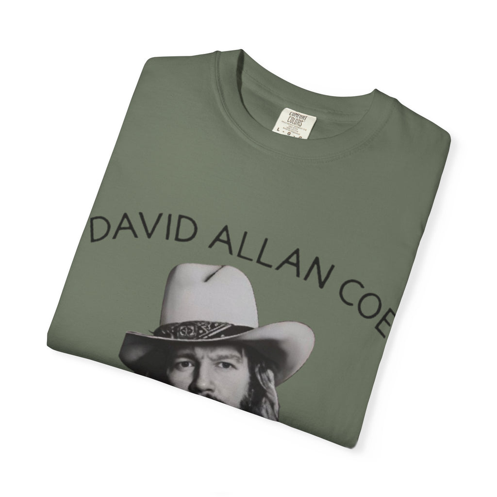 David Allan Coe Tribute T-Shirt – Vintage Cotton Memorial Tee