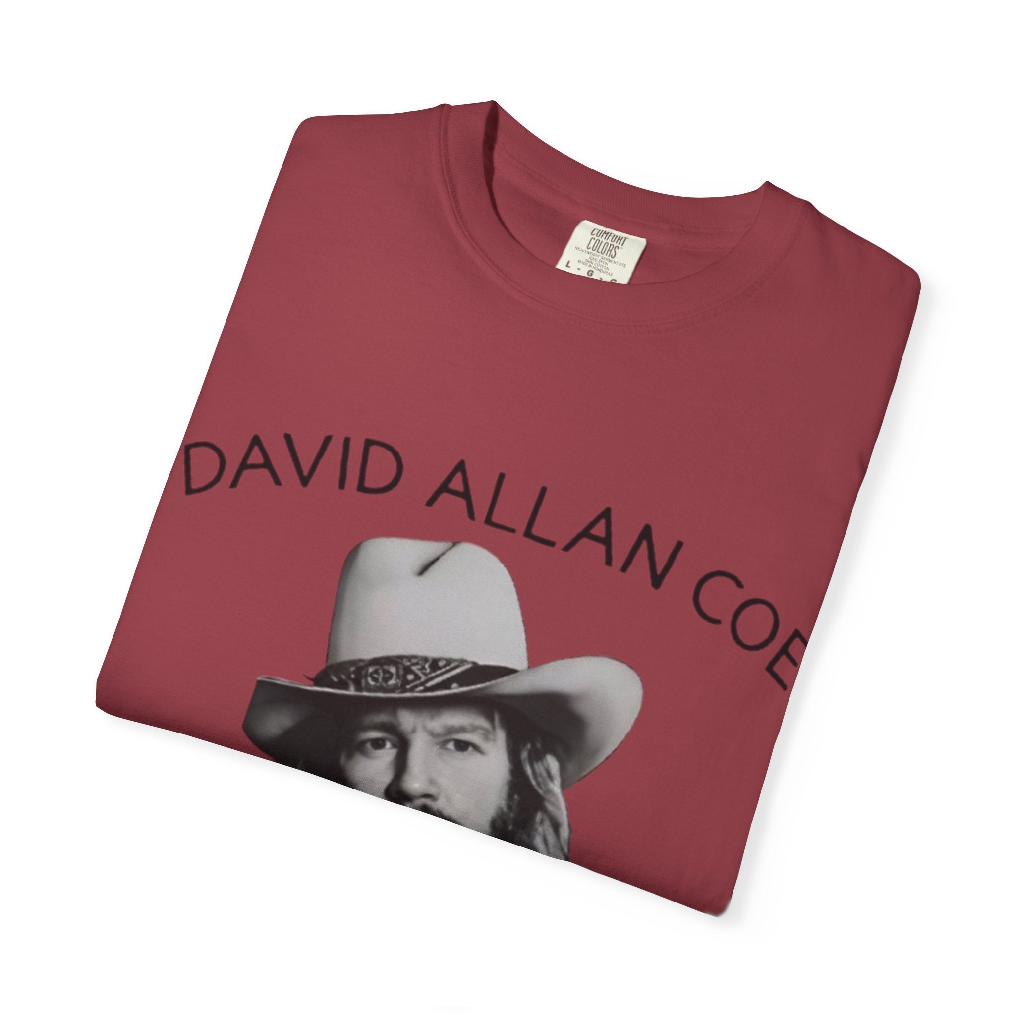 David Allan Coe Tribute T-Shirt – Vintage Cotton Memorial Tee