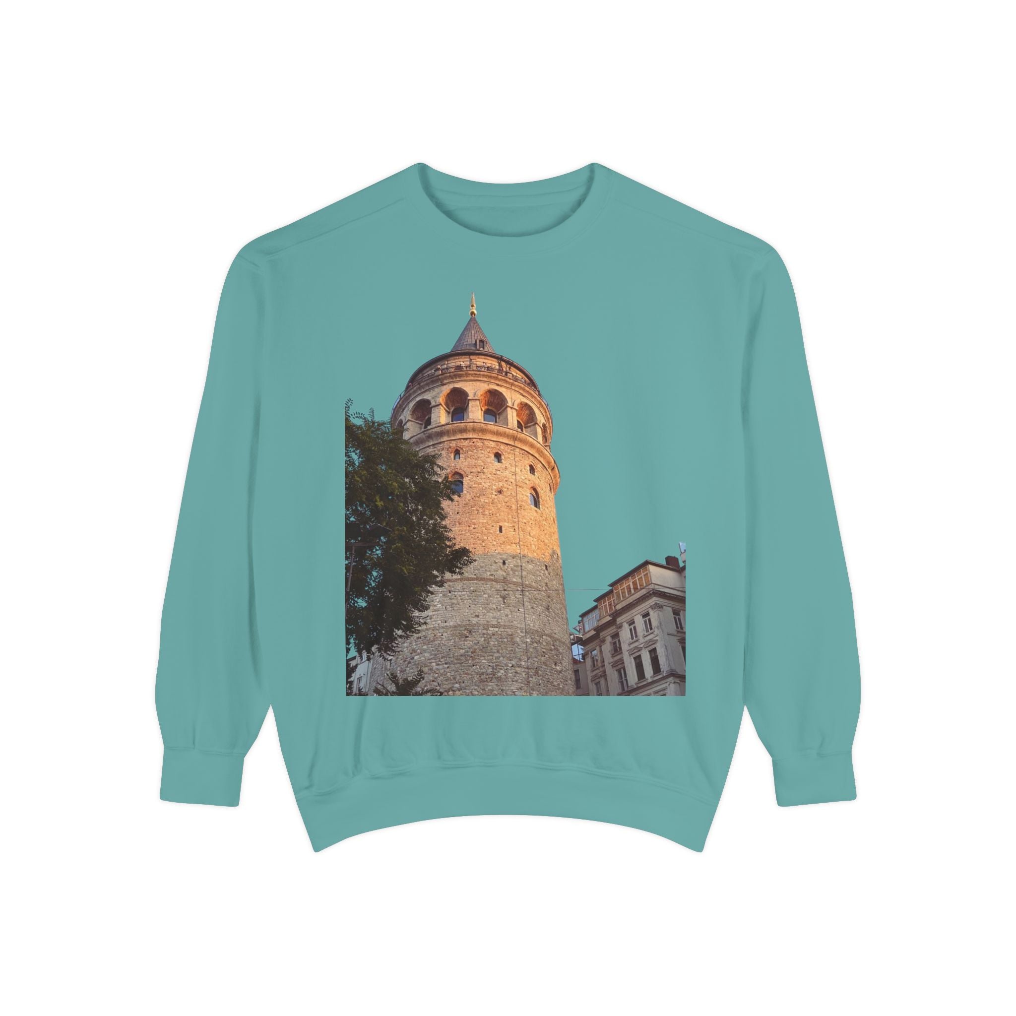 Garment-Dyed Cotton Sweatshirt
