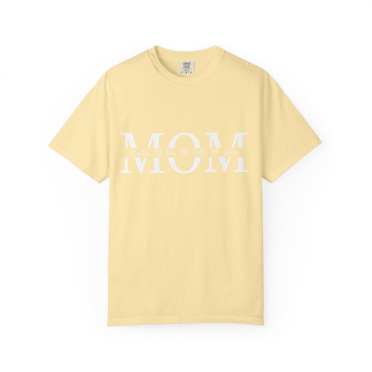 Classic White Garment-Dyed T-Shirt