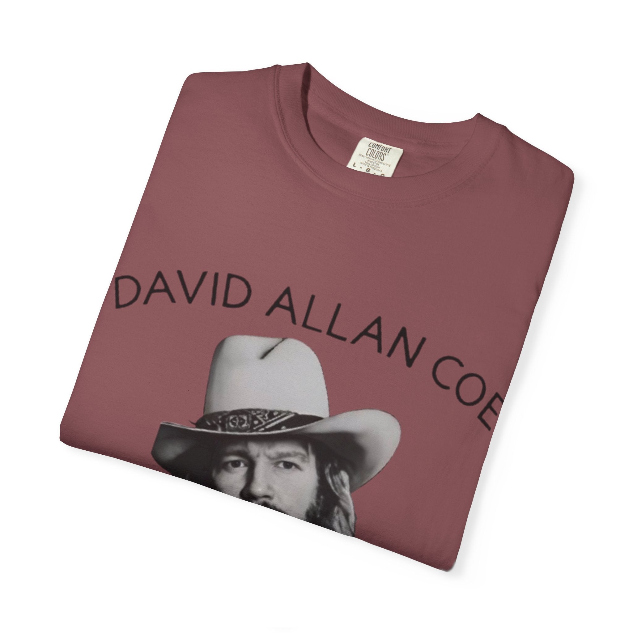 David Allan Coe Tribute T-Shirt – Country Legend Memorial