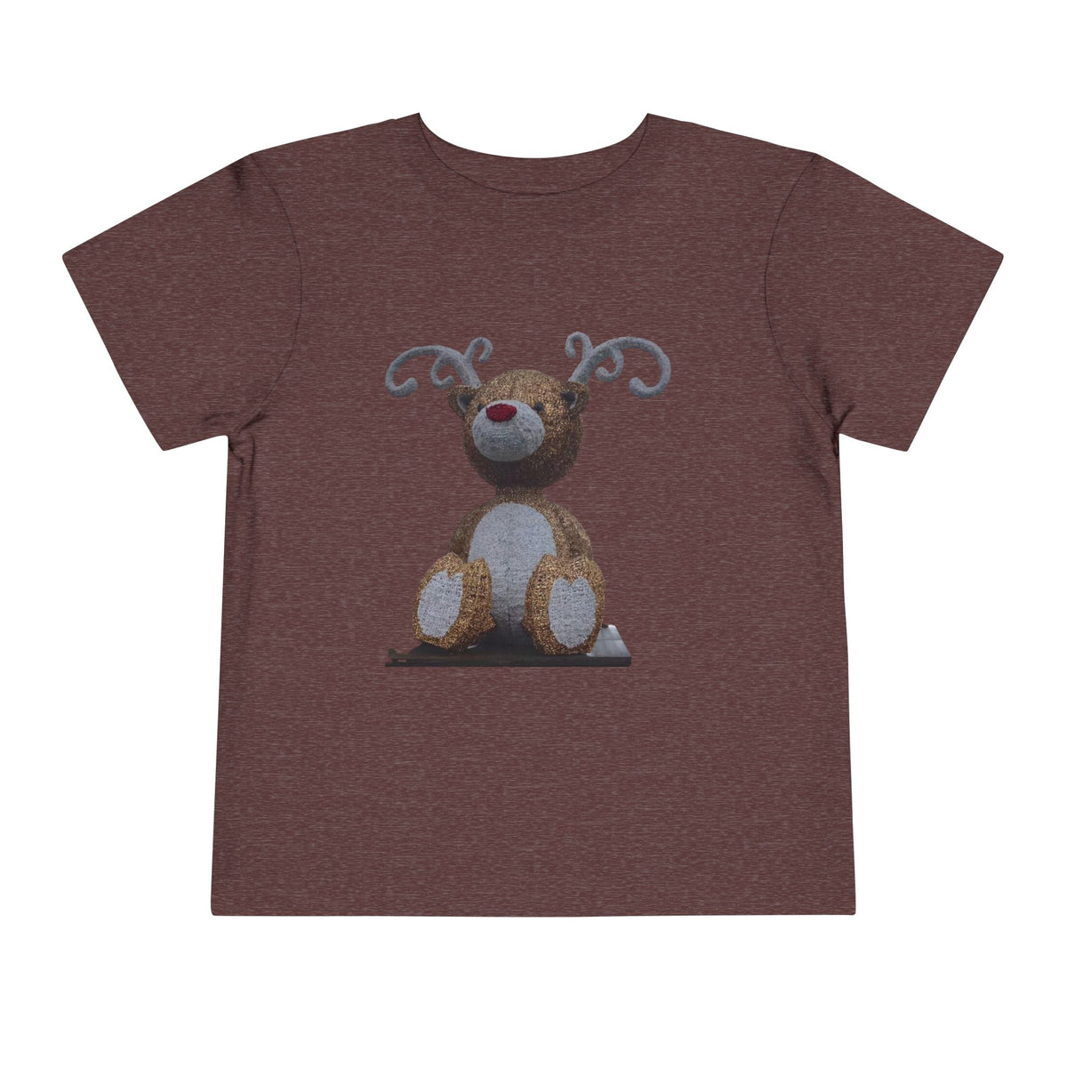Toddler Tee — Cute Reindeer Stuffed Animal Graphic