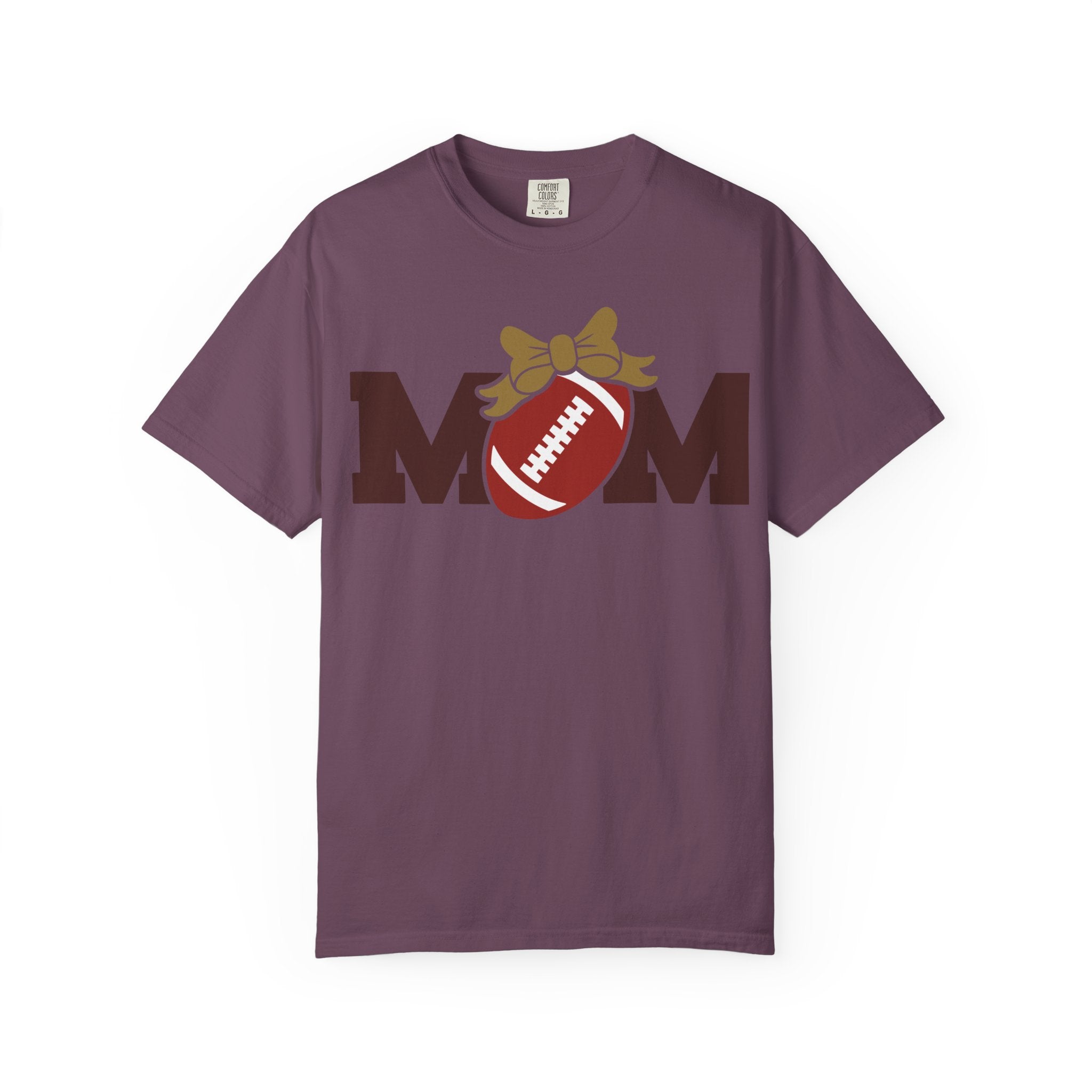 Garment-Dyed Football Mom Tee