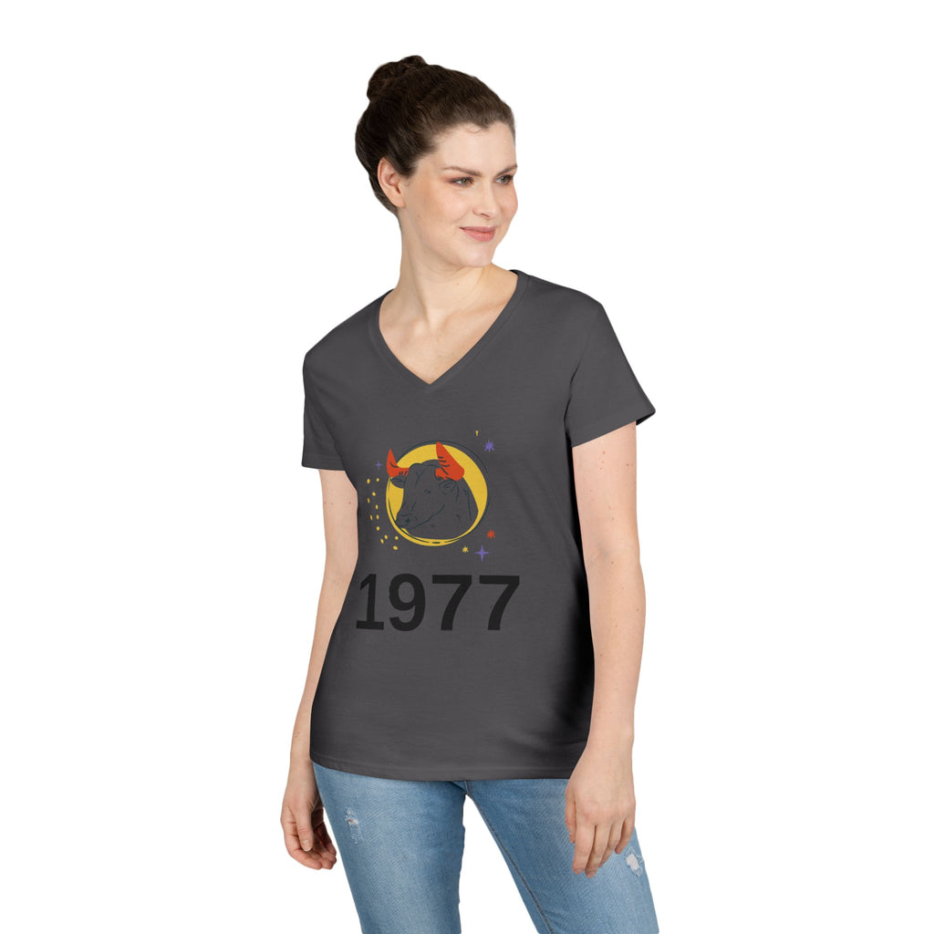1977 Taurus Cotton V-Neck