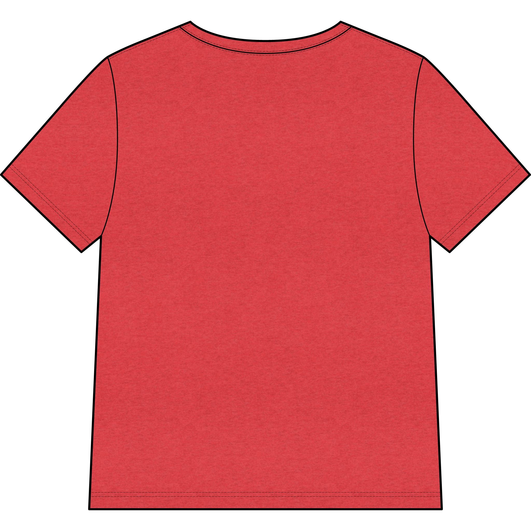 Relaxed Mom V-Neck Tee
