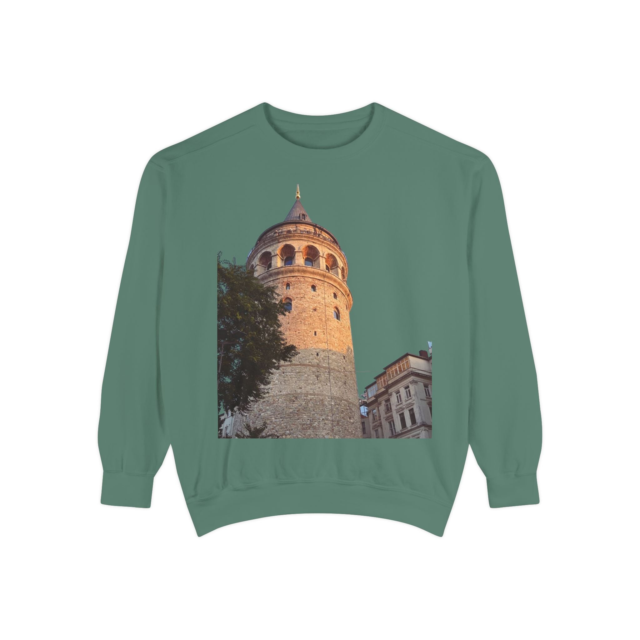 Garment-Dyed Cotton Sweatshirt
