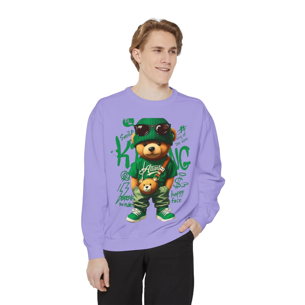 Bear Graphic Cotton Sweatshirt