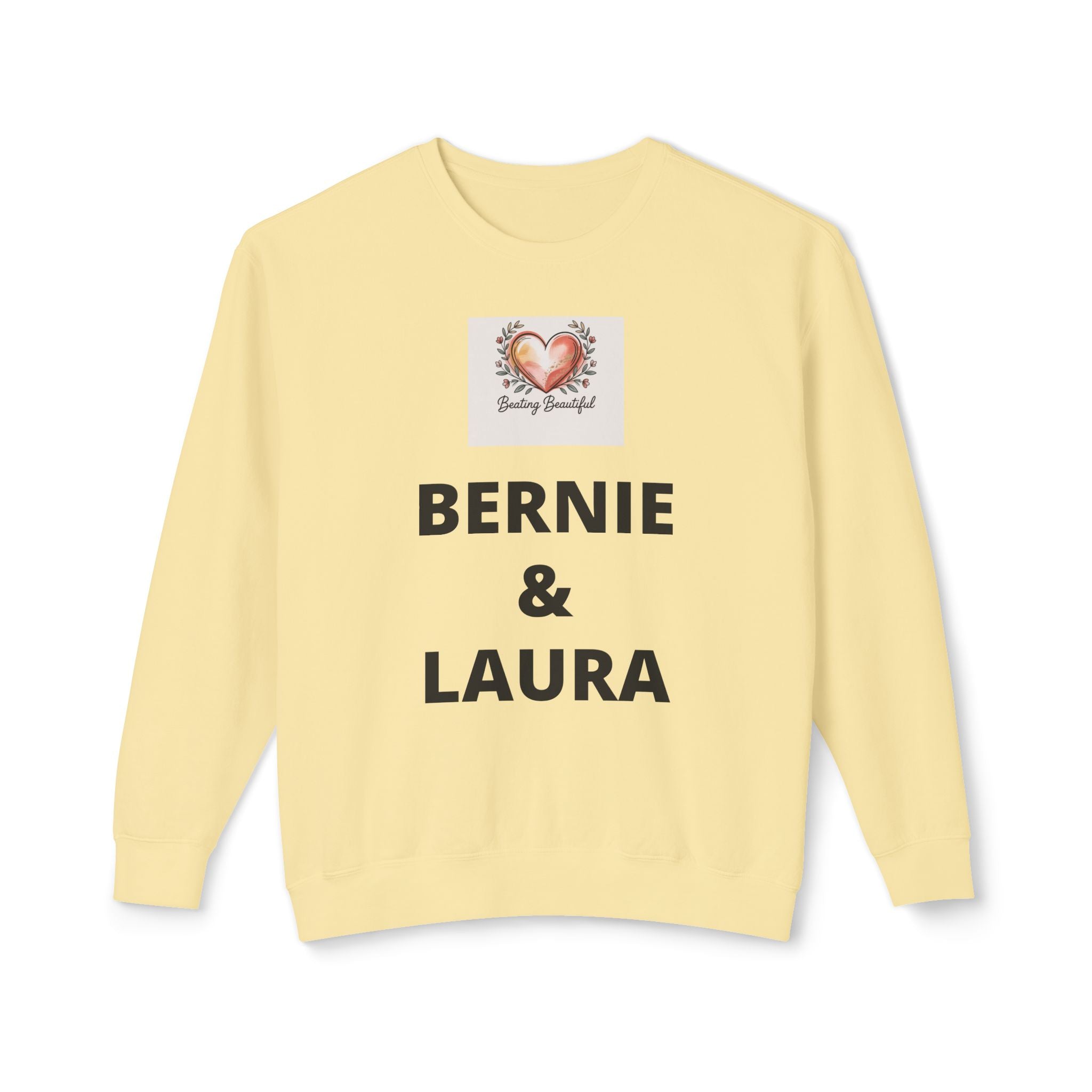 Custom Heart Name Crewneck