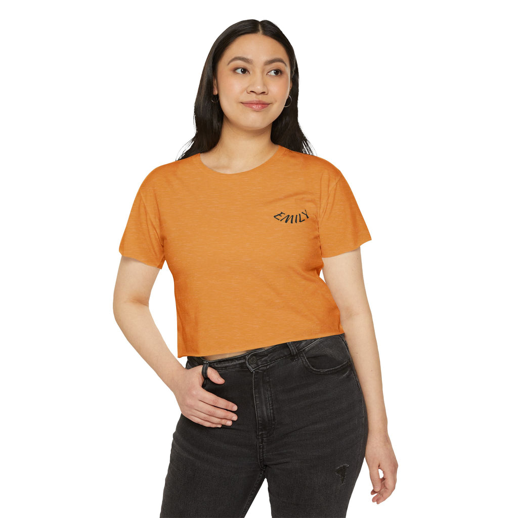 White Festival Crop Top