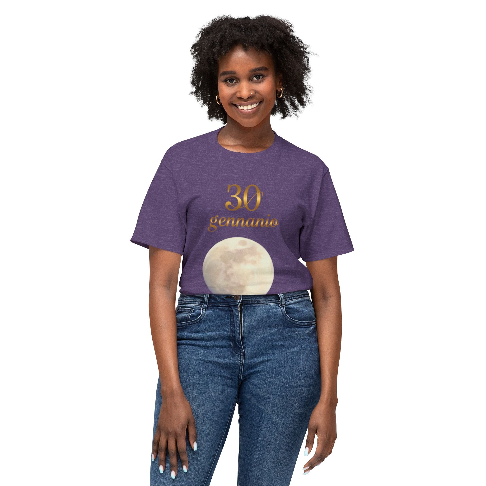 Moon Graphic Cotton Tee