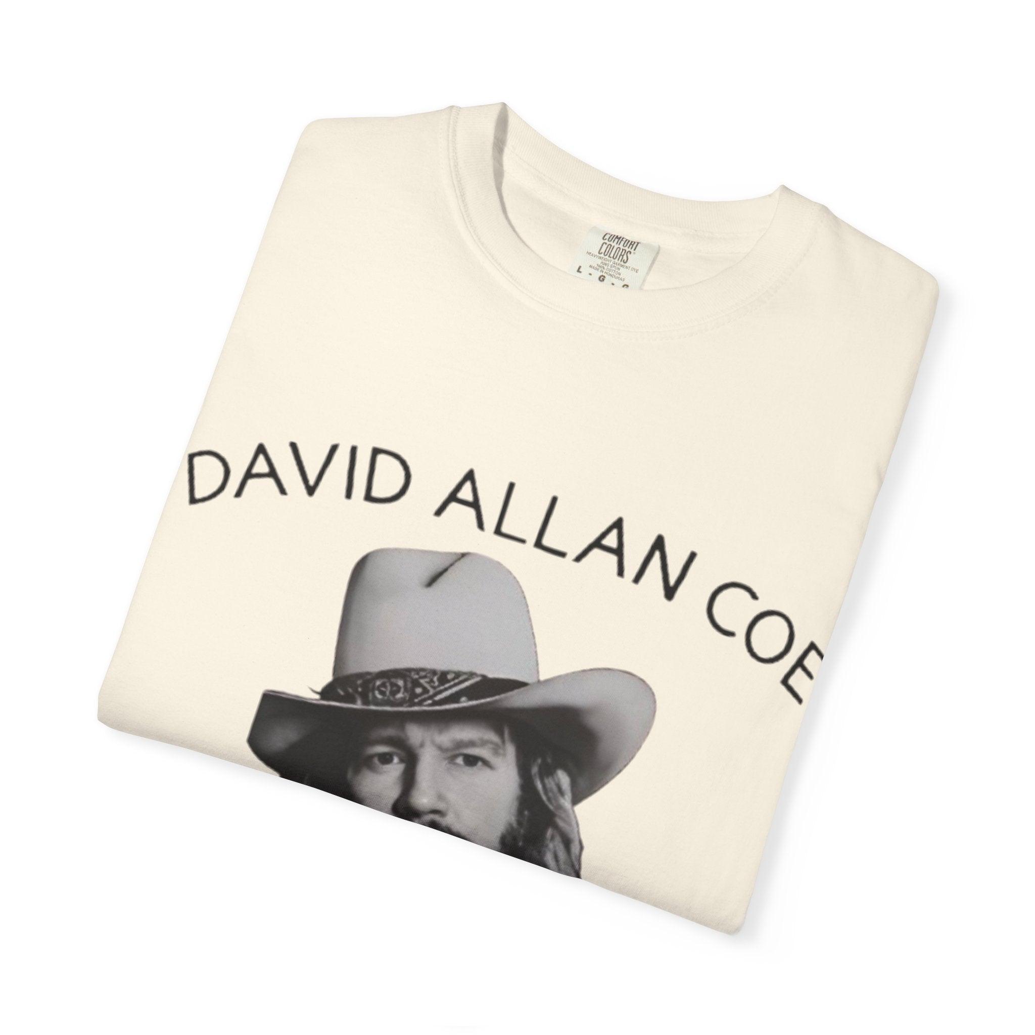 David Allan Coe Tribute T-Shirt – Vintage Cotton Memorial Tee