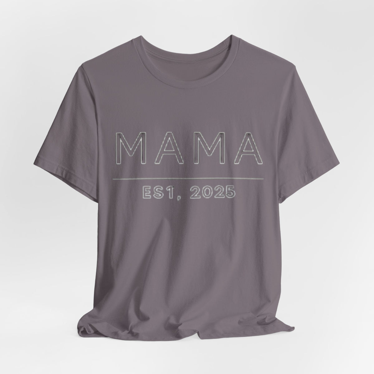 Mama Est. 2025 T‑Shirt — New Mom Graphic Tee