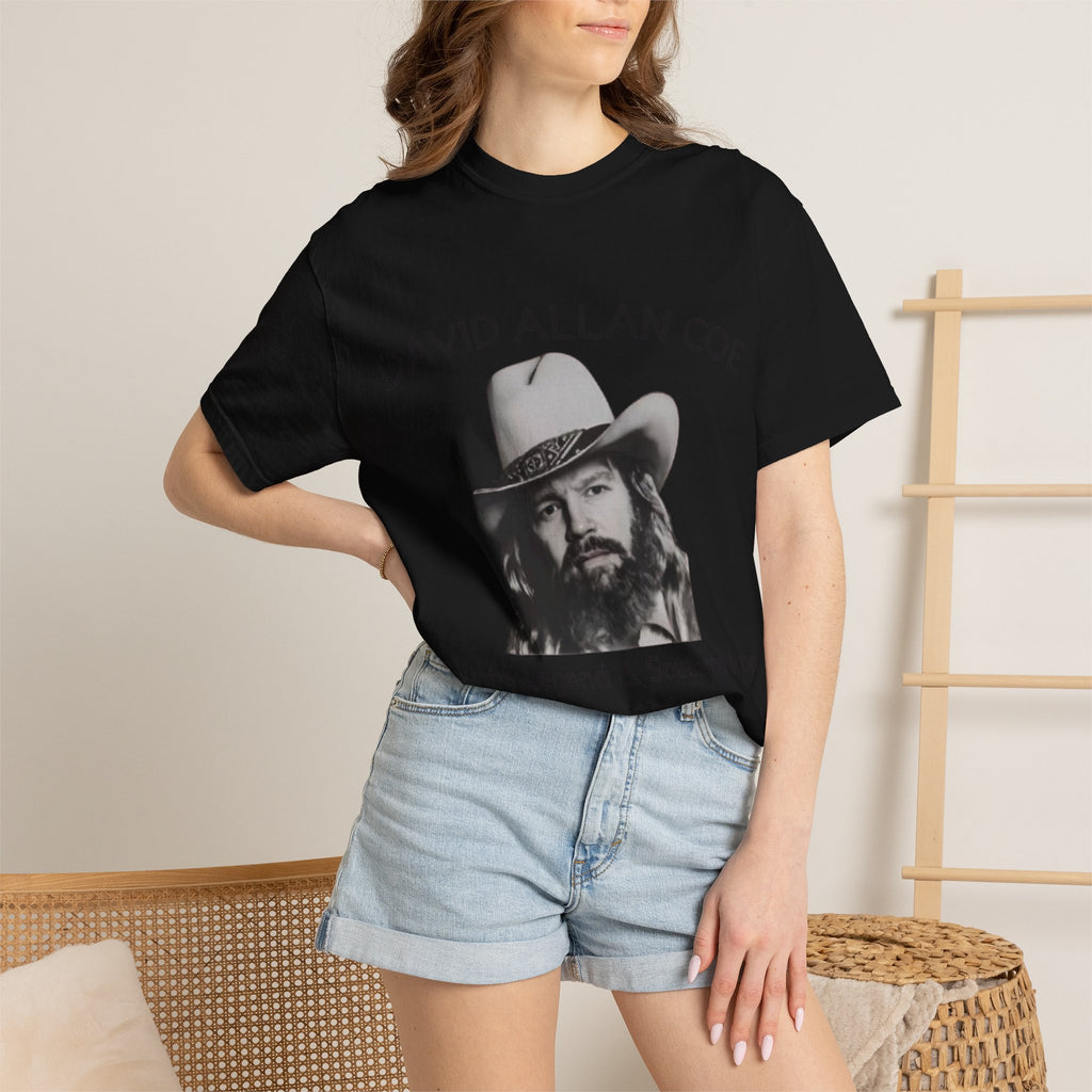 David Allan Coe Tribute T-Shirt – Vintage Cotton Memorial Tee