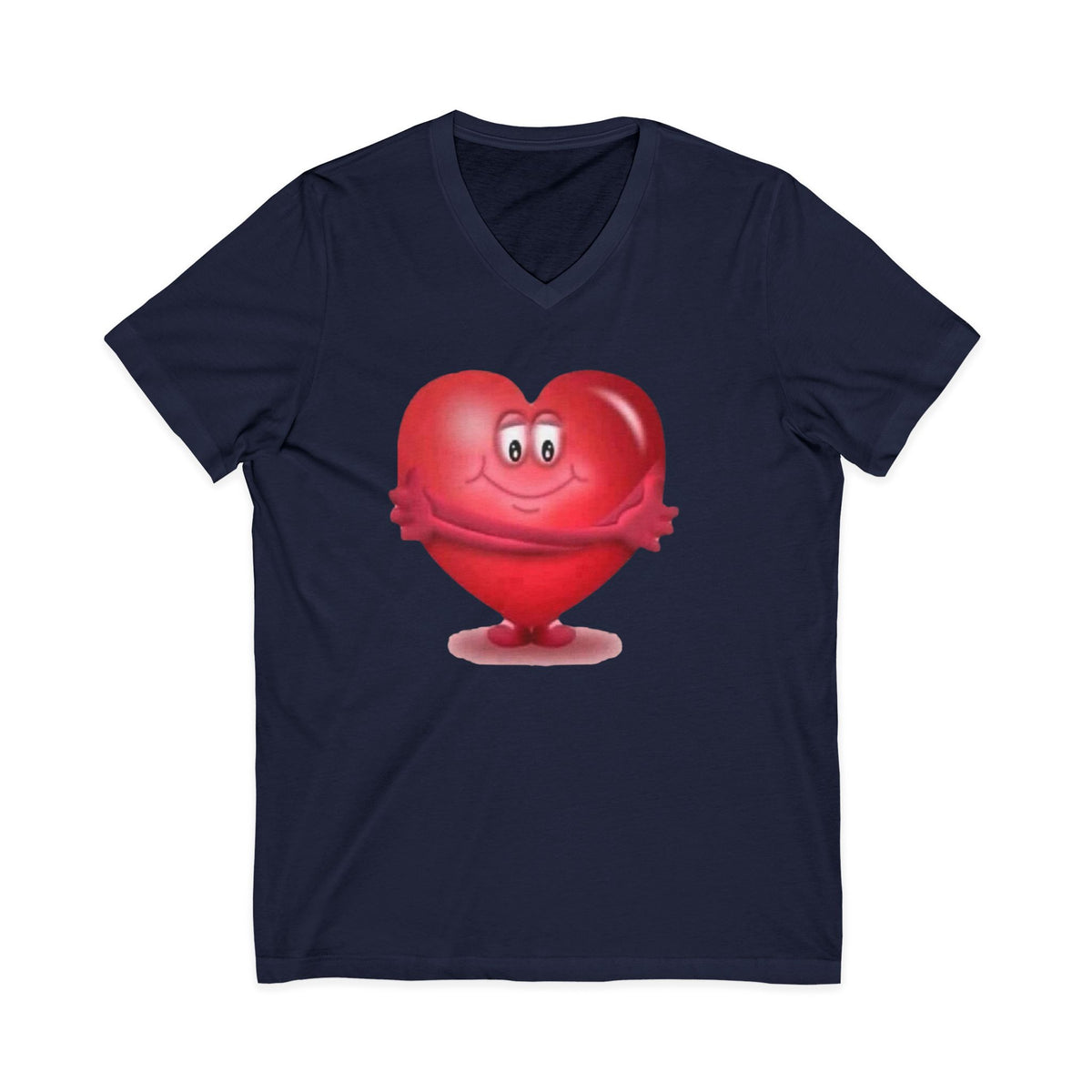 Unisex Jersey Short Sleeve V-Neck Tee