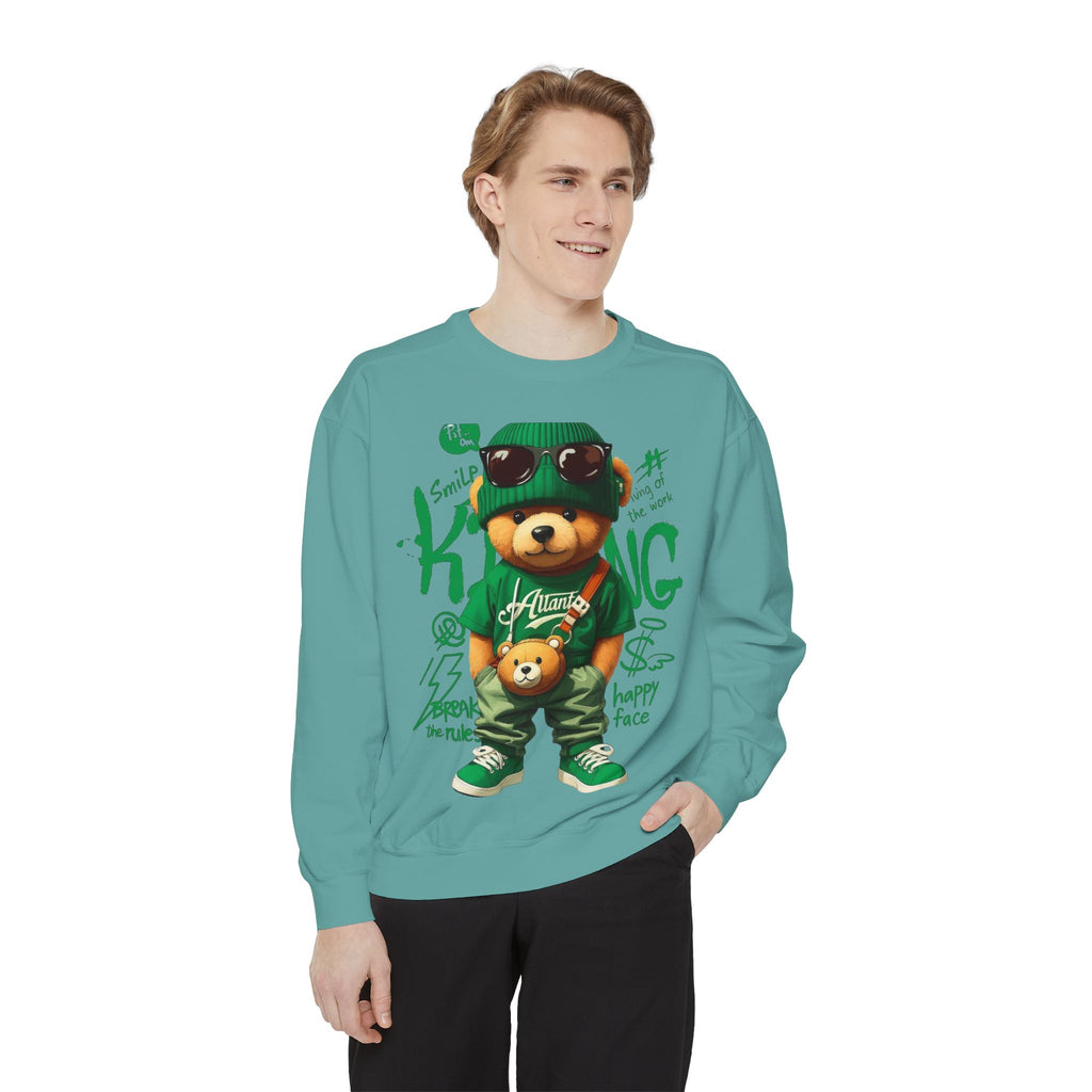 Bear Graphic Cotton Sweatshirt