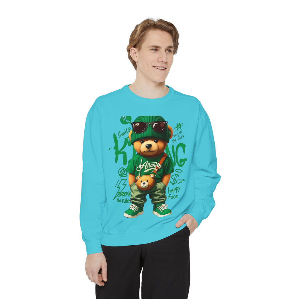 Bear Graphic Cotton Sweatshirt