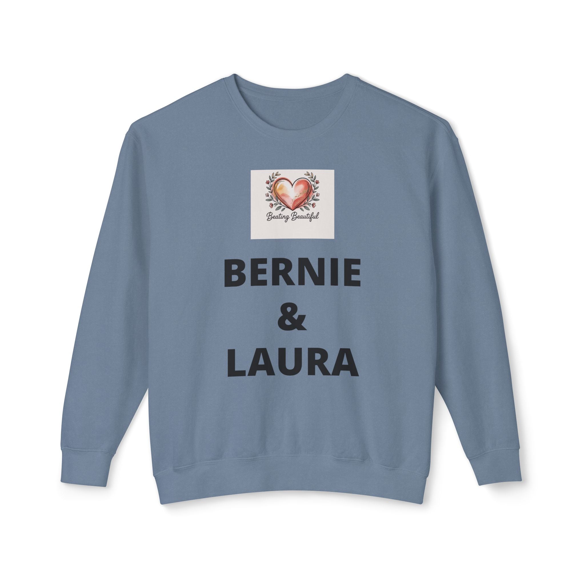 Custom Heart Name Crewneck