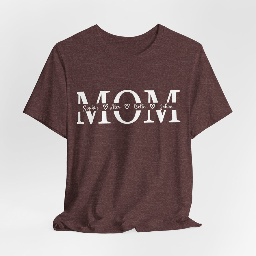 Soft Cotton Mom Heart Tee
