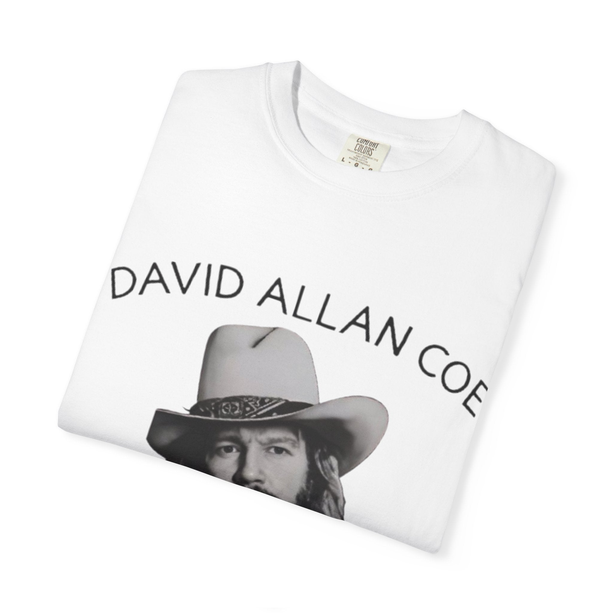 David Allan Coe Tribute T-Shirt – Vintage Cotton Memorial Tee