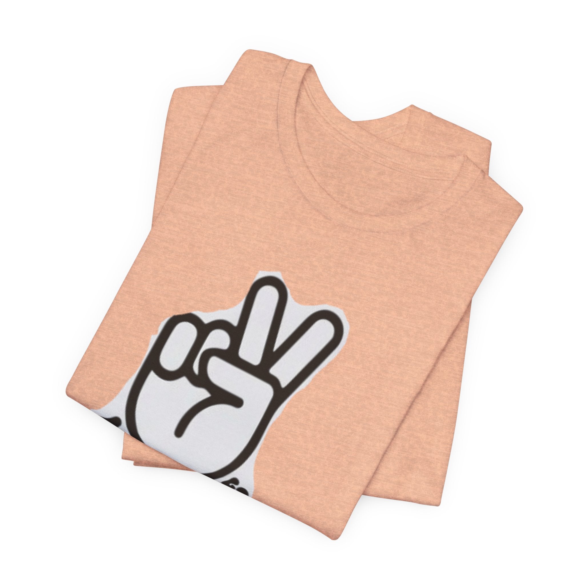 Mom Life Peace Sign T-Shirt